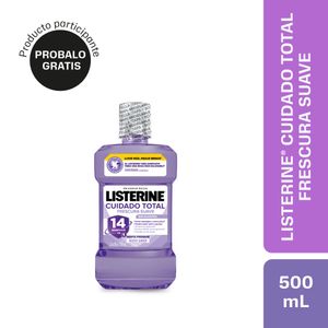 Enjuague Bucal Cuidado Total Frescura Suave Sin Alcohol