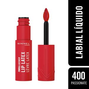 Labial liquido RIMMEL LONDON Thrill Seeker Lip Latex 400 Passionate