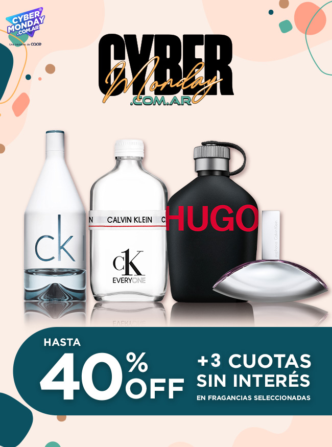 CK Hugo Boss Davidoff y Burberry Cyber Monday